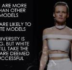 BIASED INFOGRAPHIC- RACIAL DIVERSITY ON THE RUNWAY